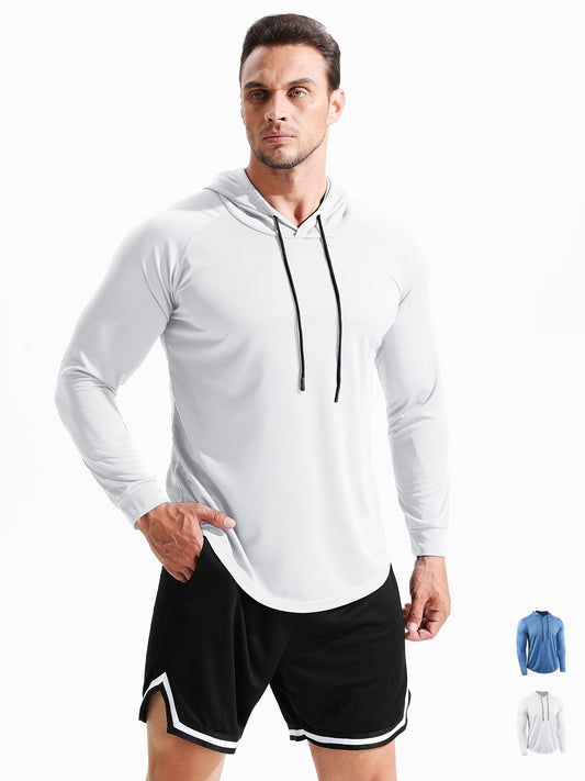 Loose Hooded Sports Sweater, Fast Drying Fitness Suit