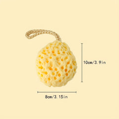 1pc Honeycomb Bath Ball Soft Sponge Bath Ball