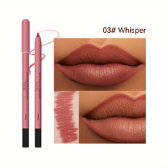 Long Lasting Matte Lip Liner Pencil with Sharpener 0.02 oz