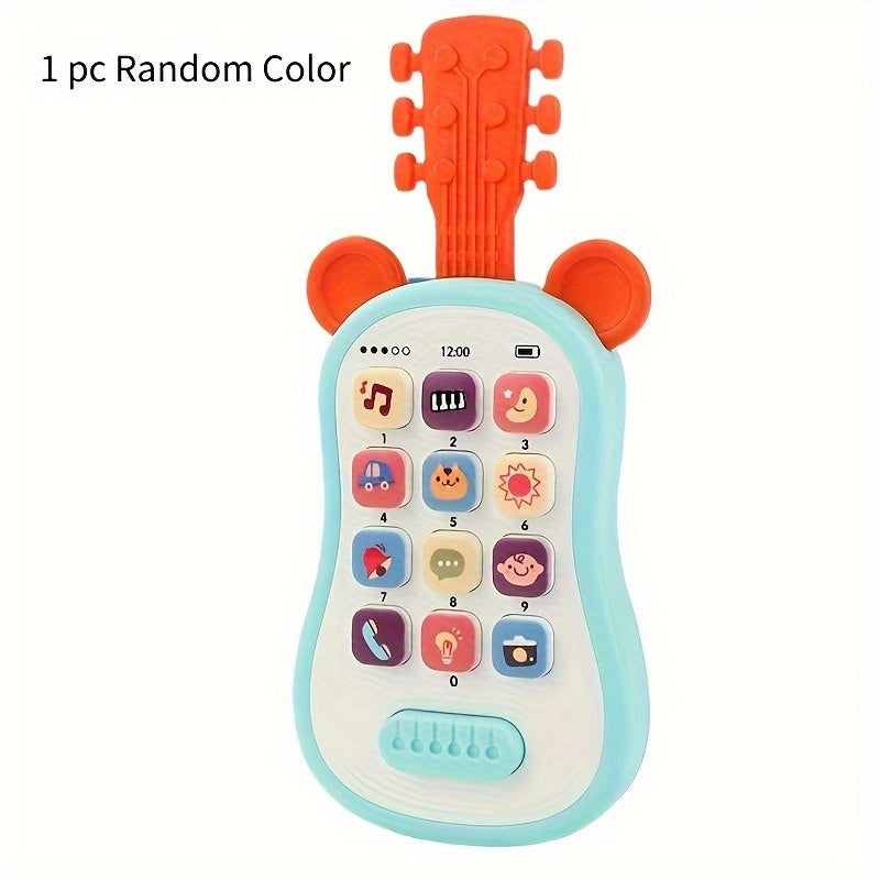 Baby Guitar Phone Toy with Lights & Sound Effects