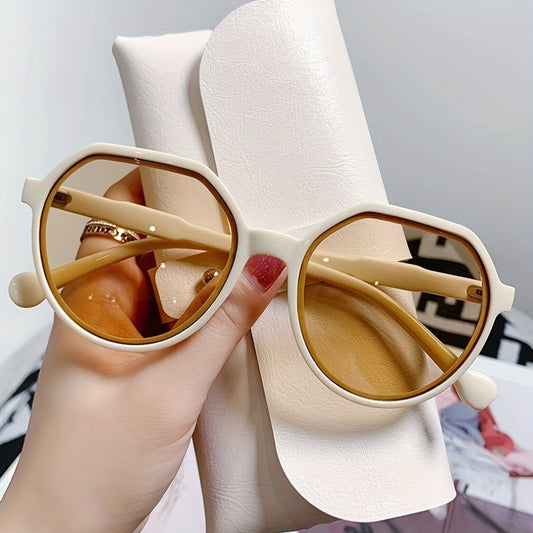 Round Sunglasses for Women Men Driving UV400