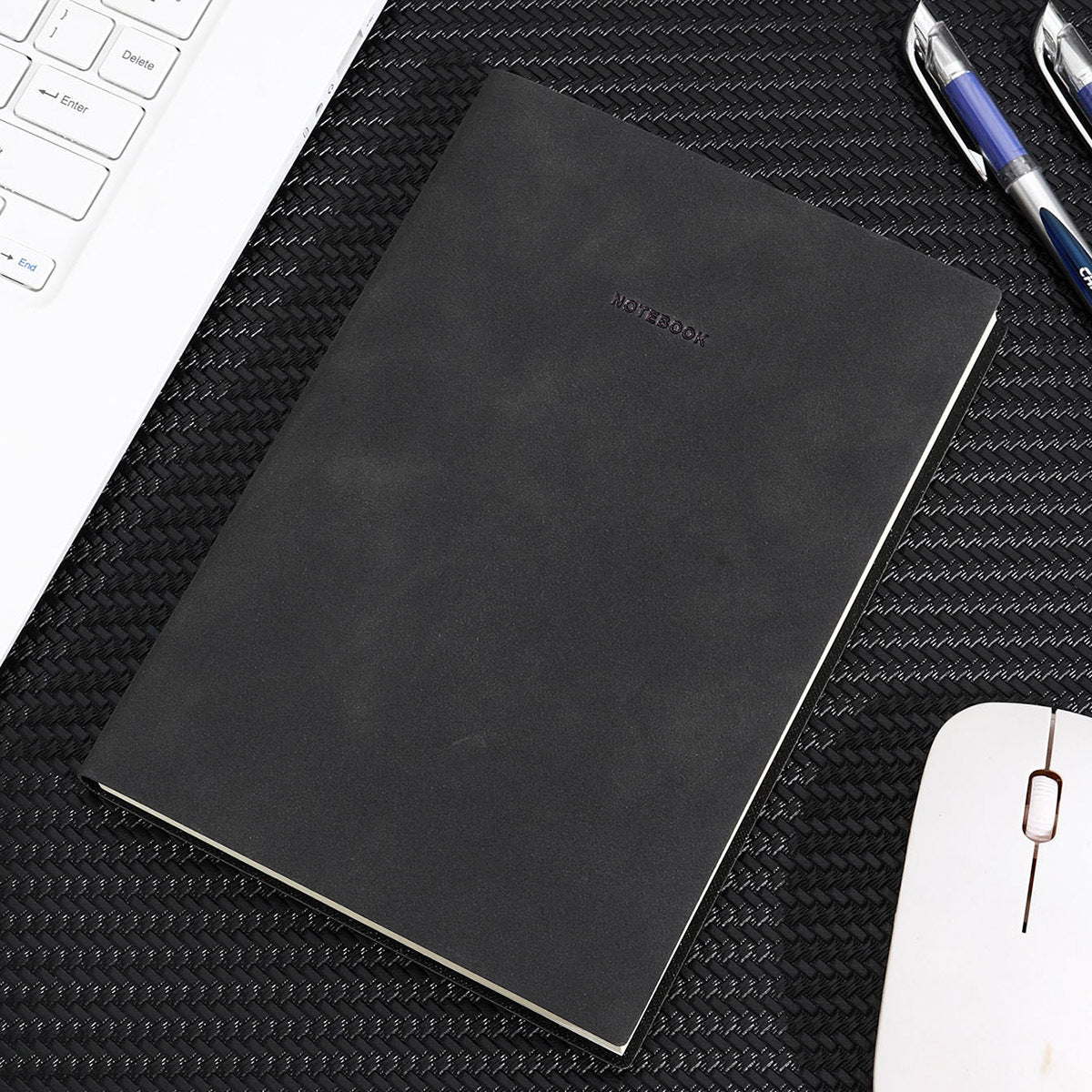 Soft Leather Cover Notepad 120 Pages