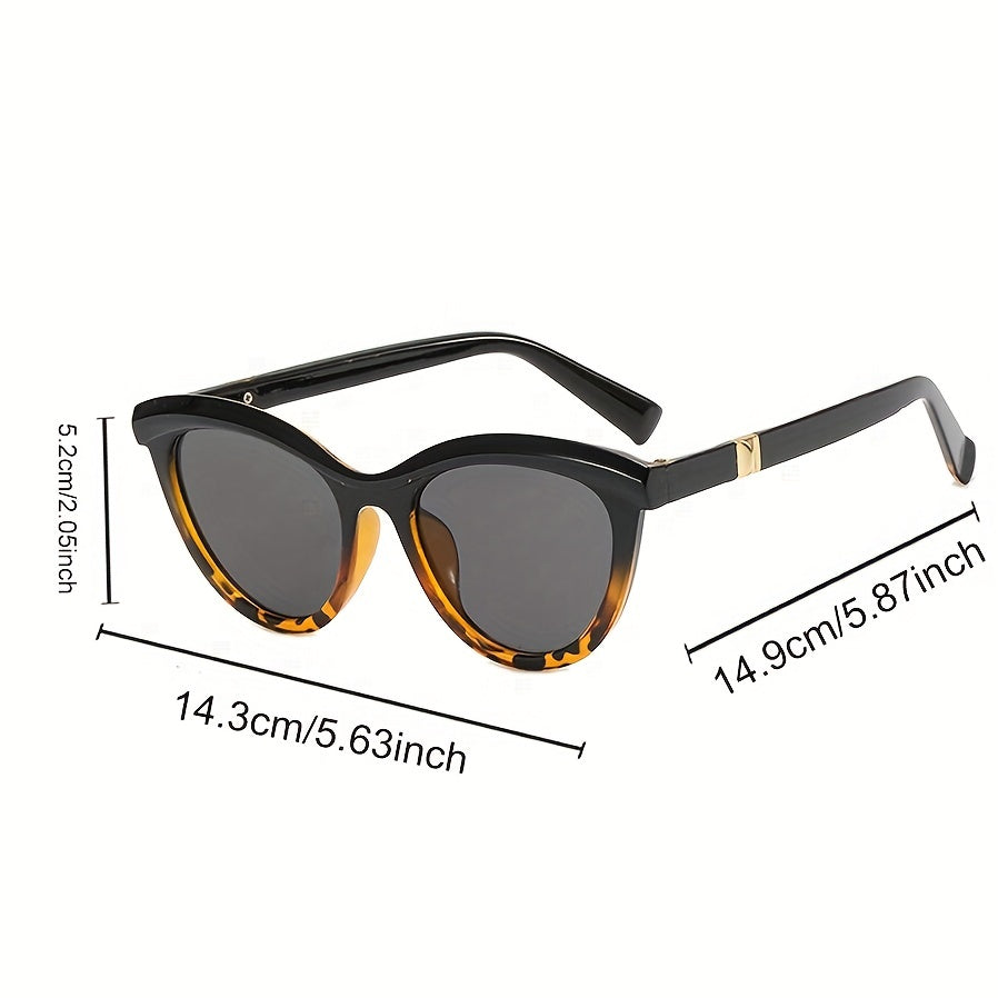 Cat Eye Sunglasses Vintage Owl Tortoiseshell UV400 Sun Shades
