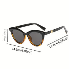 Cat Eye Sunglasses Vintage Owl Tortoiseshell UV400 Sun Shades
