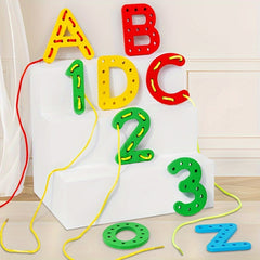 Wooden Threading Game Toy Set