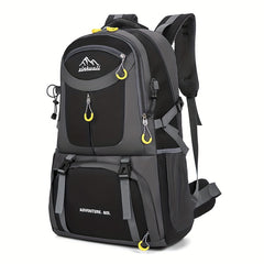 Men's Large Capacity Outdoor Backpack Sports Polyester Mountaineering Bag