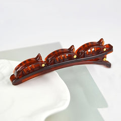 4pcs Double Layer Band Twist Plait Plate Hair Clip Pins Braid Styling Acces