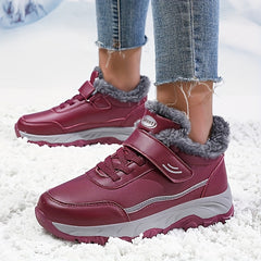 Plush Lined Thermal Snow Boots - Fall Winter Warm Shoes