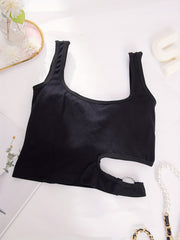 Solid Vest Top Women's Lingerie & Underwear