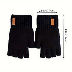 Winter Warm Fingerless Gloves for Outdoor Activities