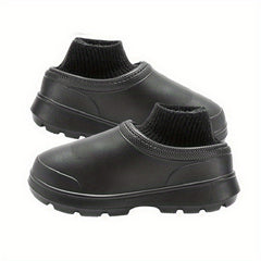 Women's Plush Lined Waterproof Ankle Rain Boots