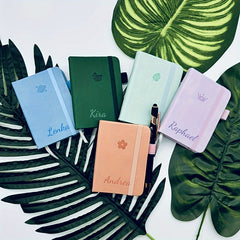 Personalized Engraved A6 A7 Pocket Journal Notebook