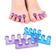 4pcs Women's Pedicure Toe Separator Toe Pad Overlapping Toe Corrector