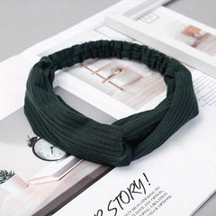 Knotted Headbands For Women Elastic Sports Yoga Headband Girls Hair Accessories