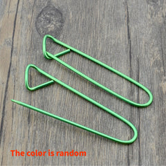 6pcs Colorful Sweater Knitting Buckle Needle Anti solution Pin