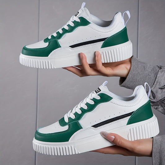 Chunky Sole Non Slip Skate Shoes Outdoor Walking Shoes