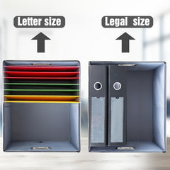File Organizer Box File Filing Box File Folder Storage Hanging File