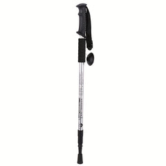 Adjustable Height Trekking Pole Rubber Tip Camping Hiking