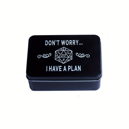 Metal Dice Box for Storing, Collecting, and Gifting