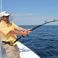 Adjustable Fishing Strap With Rod Holder Hands Fishing Belt
