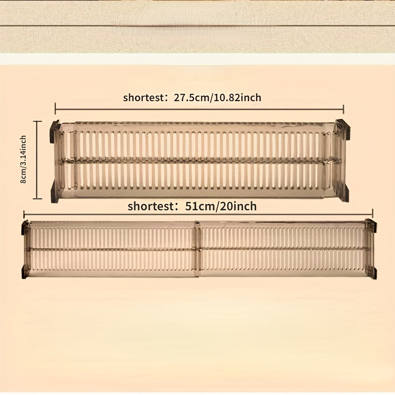 2pcs Drawer Storage Partition Board for Underwear and Socks