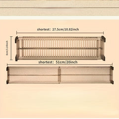 2pcs Drawer Storage Partition Board for Underwear and Socks