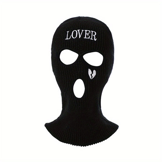 Mens Broken Love LOVER 666 Three Hole Mask Cycling Helmet Balaclava Mask
