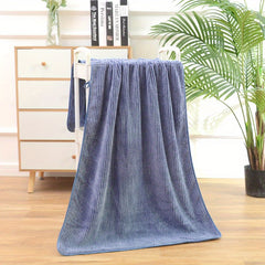 Soft Striped Pattern Bath Towel, 70