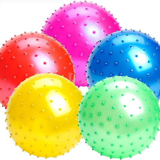Inflatable Knobby Bouncy Massage Balls for Toddlers