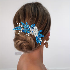 Sparkling Rhinestone Bridal Headpiece for Women