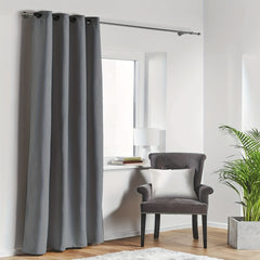 Grommet Top Blackout Curtains - Insulated & Noise Reducing - Living Room Bedroom