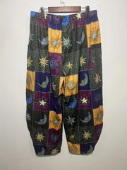  Boho Pants Women's High Rise Wide Leg Trousers With Pockets