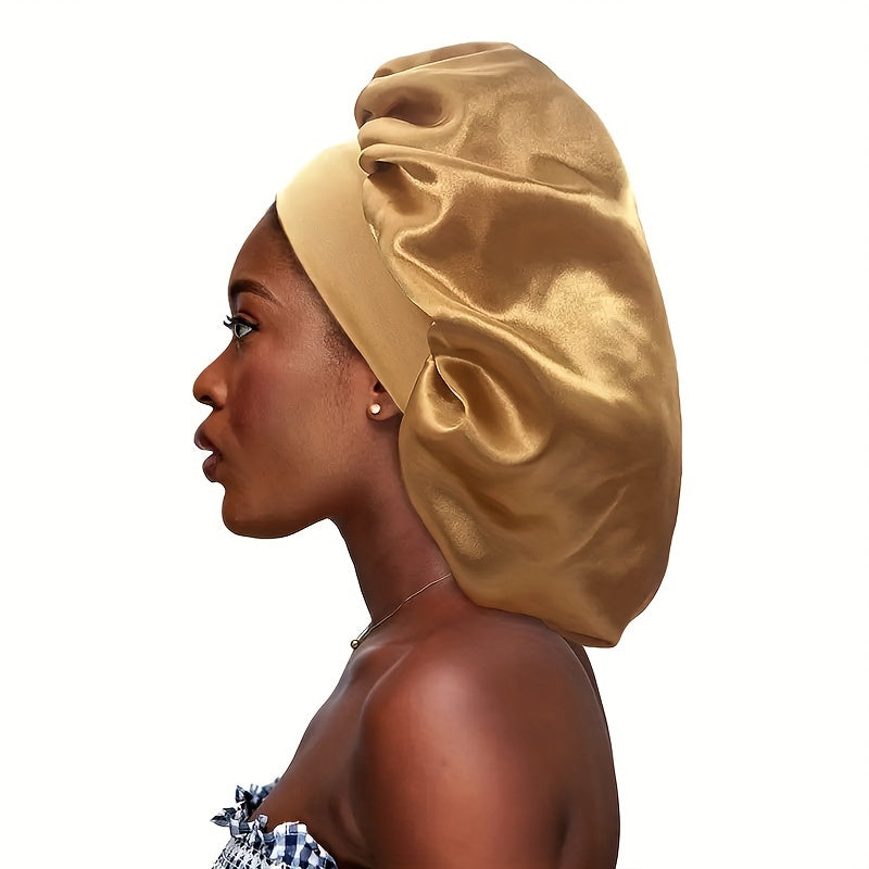 Satin Jumbo Bonnet for Women to Protect Hair