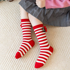 3 Pairs Kids Cartoon Christmas Socks Lucky Warm Cozy Winter Children s Socks