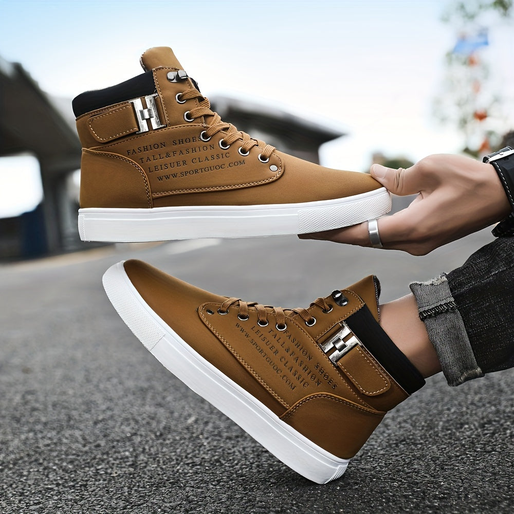 Men's Retro High Top Canvas Shoes