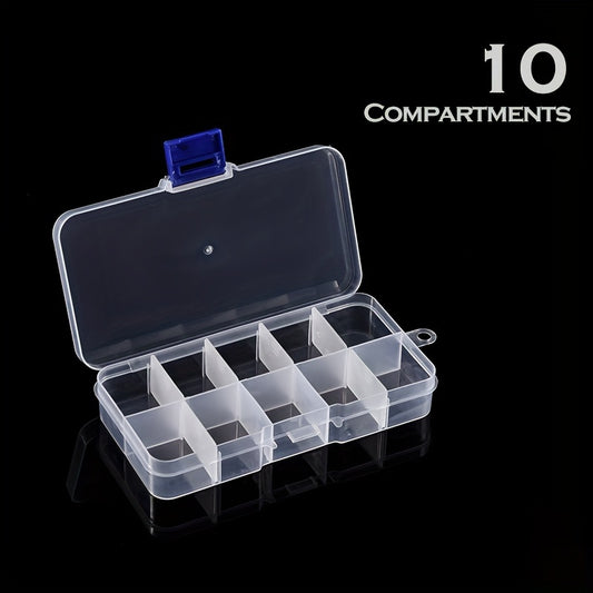 Detachable Transparent Fishing Gear Plastic Box Storage Box