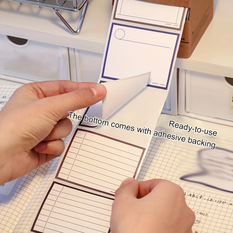 250 Sheets Pull out Sticky Notes Self Stick Sticky Notes Office Supplies