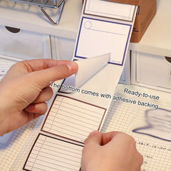 250 Sheets Pull out Sticky Notes Self Stick Sticky Notes Office Supplies