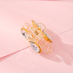 Crystal Hair Claw Transparent Shark Claw Ponytail Holder Hair Accessories
