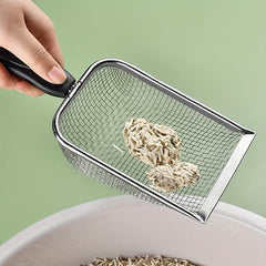 Stainless Steel Cat Litter Scoop Comfortable Handle