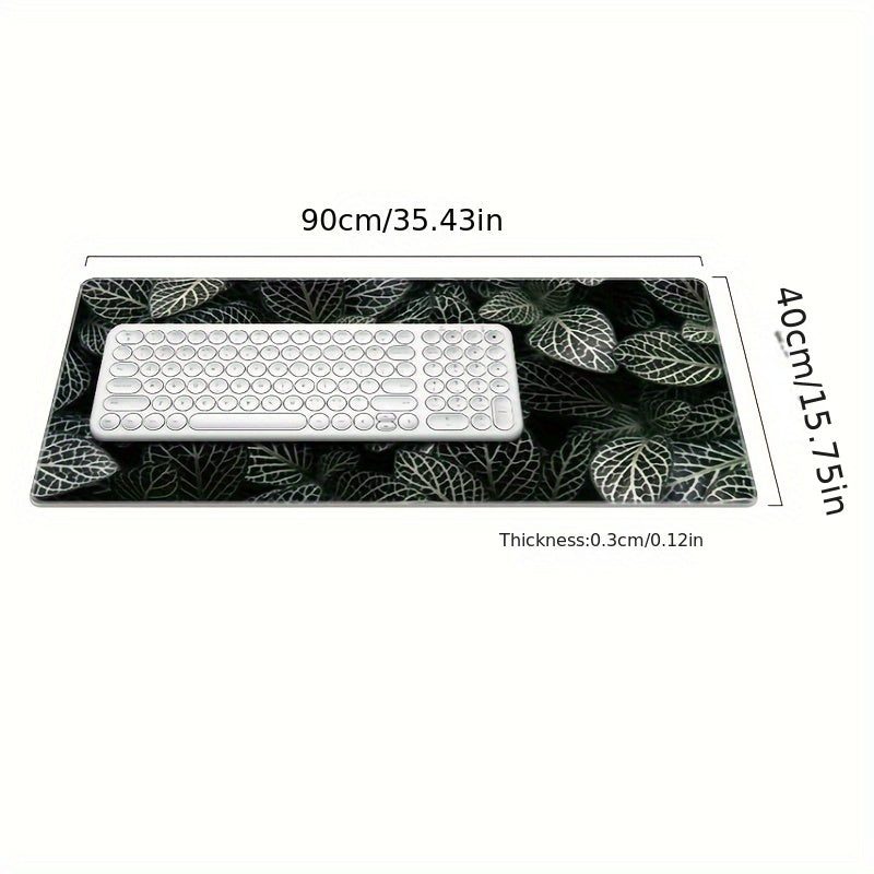 Oversized Desk Pad Non-Slip Green Mouse Pad