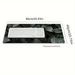 Oversized Desk Pad Non-Slip Green Mouse Pad