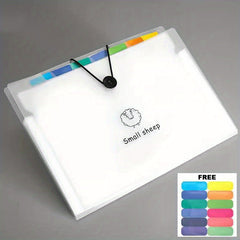 A4 Folder 12 Layer Accordion Folders Large Capacity Expanding File Organizer