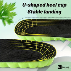 Sports Shock Absorption Insoles High Elastic Comfortable Running Insoles