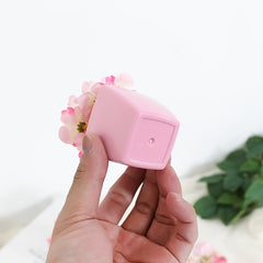 5pcs Mini Artificial Potted Flower Plant Plastic Desktop Window Decoration