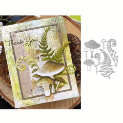 Mushroom Forest Cutting Dies for DIY Scrapbooking