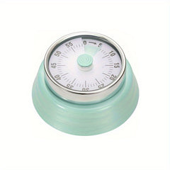 Stainless Steel Countdown Mechanical Timer with Magnetic Suction