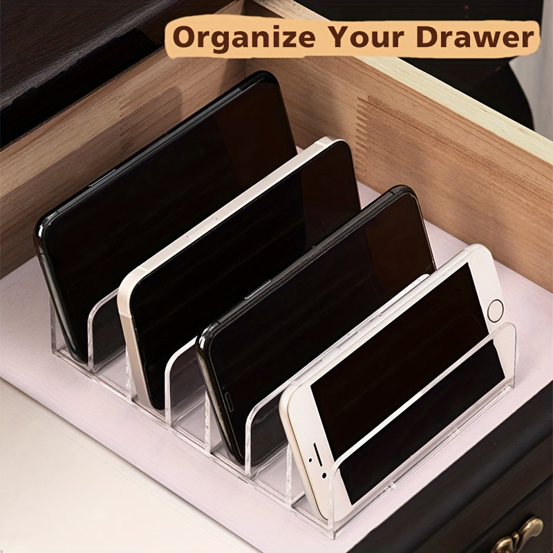 7 Grids Desktop Organizer Holder for Tablet & Cell Phone