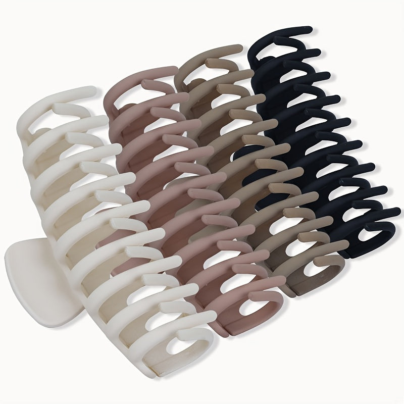 Matte Hair Claw Clips For Thick Hair