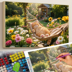 Charming Garden Themed Diamond Painting Kit - Ideal Gift for Women